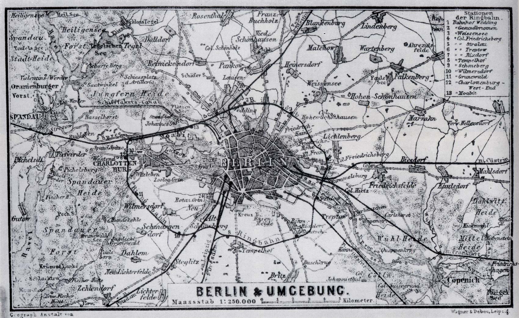 Berlin map 1885