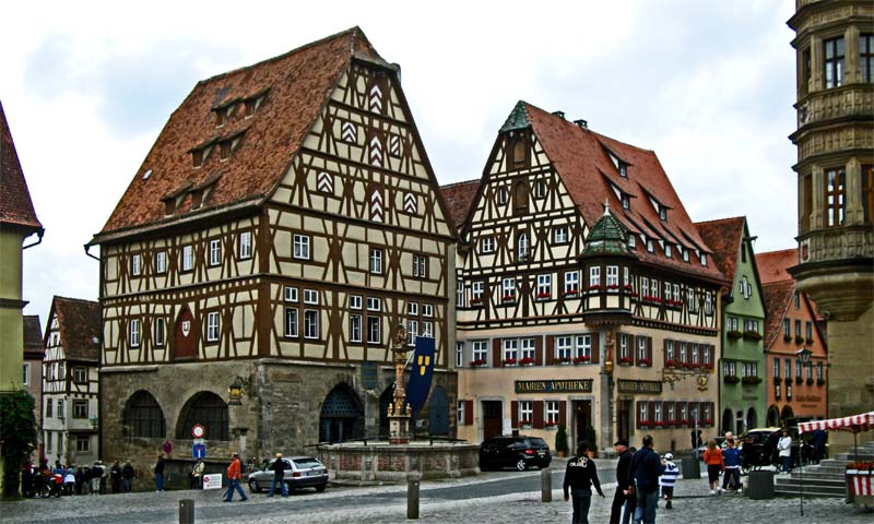 Rothenburg ob der Tauber, Houses